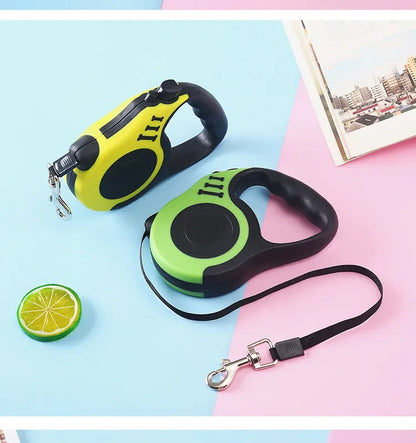 Automatic Retractable Dog Leash – 3M / 5M Strong Nylon Traction Rope