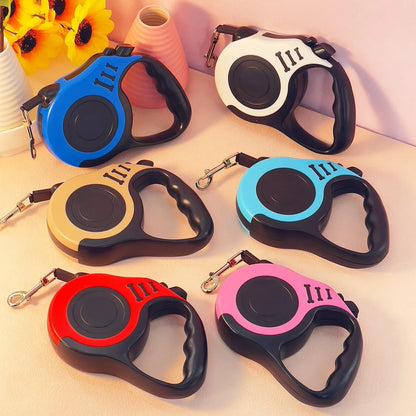 Automatic Retractable Dog Leash – 3M / 5M Strong Nylon Traction Rope