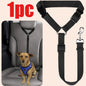 Adjustable Pet Car Seat Belt – Nylon Safety Leash for Dogs & Cats