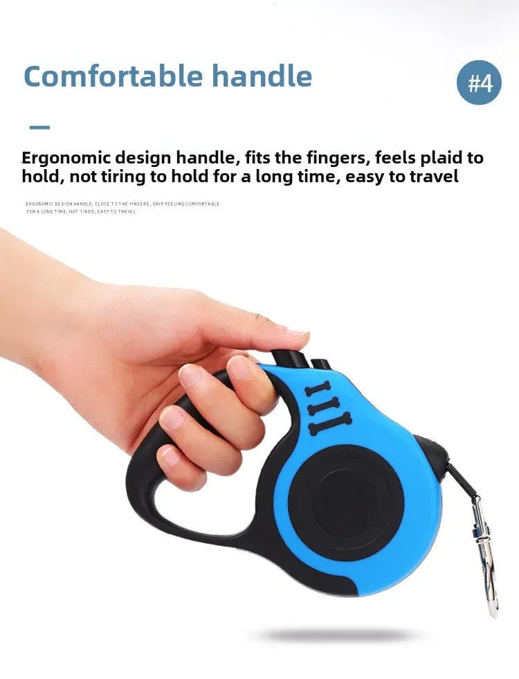 Automatic Retractable Dog Leash – 3M / 5M Strong Nylon Traction Rope